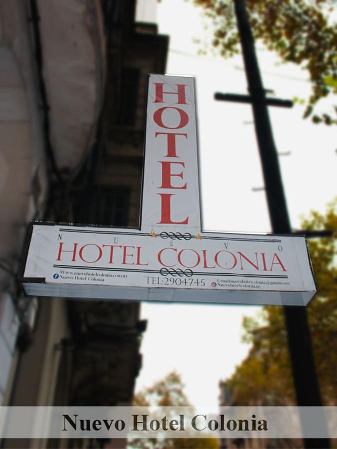 Nuevo Hotel Colonia Montevideo Exteriör bild